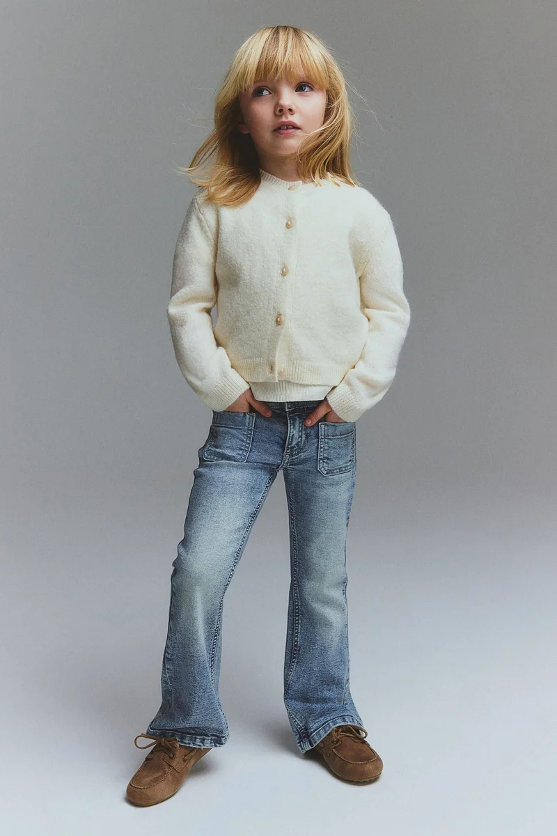 اتش اند ام Superstretch Flared Leg Jeans