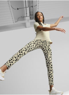 PUMA Essentials Kids Girls ANIMAL Printed Leggings  - Image 3