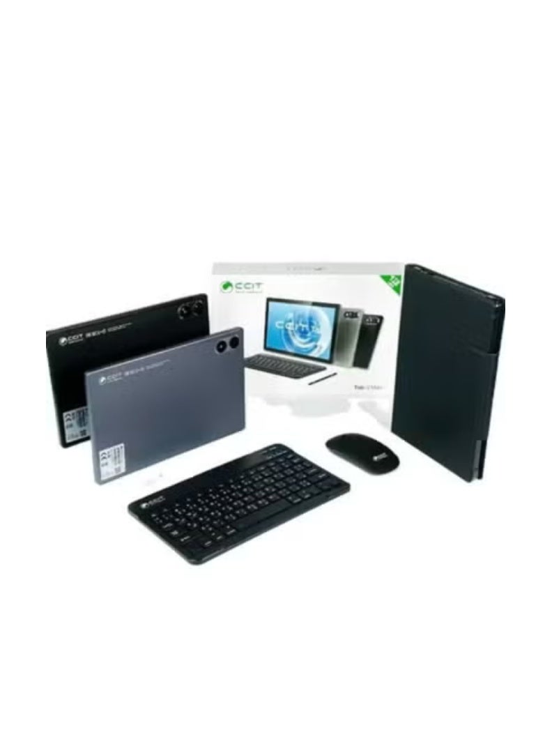 CCIT Tab 12 Max – 10.1" Full HD Android 13 Tablet with Massive 16GB RAM & 1TB Storage | 4G LTE Connectivity for Seamless Internet | Dual Camera Setup for Clear Photos & Video Calls | Long-Lasting 10000mAh Battery | Includes Keyboard, Mouse & Stylus Pen | Perfect for Work, Study & Entertainment - Image 3