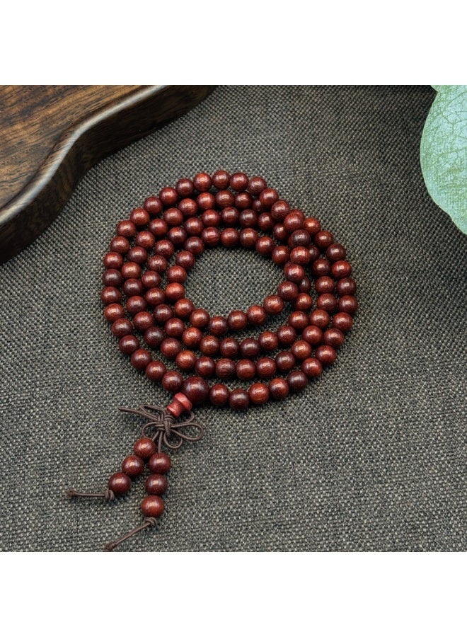 NIBEMINENT 108 Blood Sandalwood Prayer Beads/Tasbih/8mm