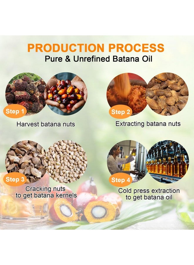 MISICH Dr Sebi Raw Batana Oil, 100% Natural Organic Hair Growth Oil for Men & Women, Sourced from Honduras, Pure, Unrefined, Enhances Thickness, Prevent Hair Loss 4.23 Oz - Image 5