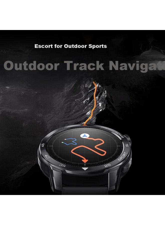 Mibro [subsidies] Tiernachenglai Gs Pro2 Iron Three Compeion Sports Watch Smart Outdoor Running Cycling Swimming Marathon Gps Pace Pro Black - Image 4