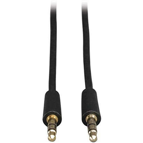 Tripp Lite 3.5mm Mini Stereo Audio Cable for Microphones, Speakers and Headphones (M/M) 50-ft.(P312-050) - Image 1
