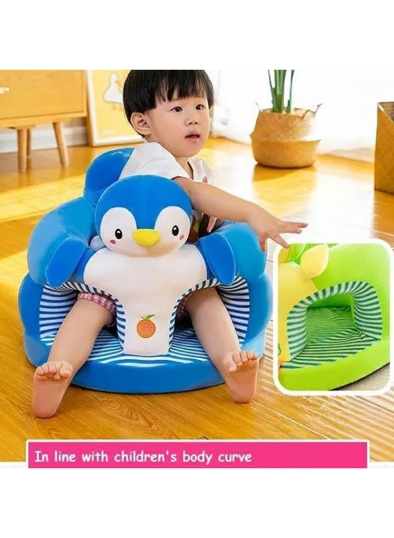 Big Back Relax Baby Infant Sofa Support Sitter Seat Learning Sitting For Pillow Cushion - Image 2