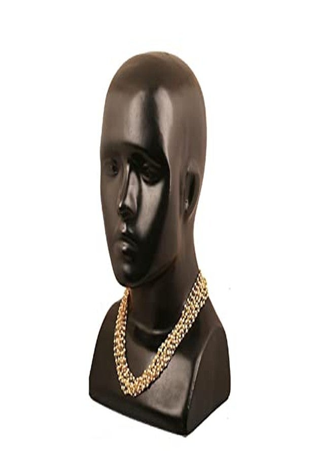 DENICRAAS White Moti golden chain layered set Designer Jewellery Choker Necklace Set for Women & Girls - Image 5