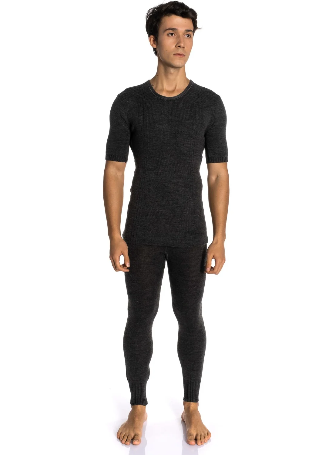 Dertex Knitted Short Sleeve Undershirt