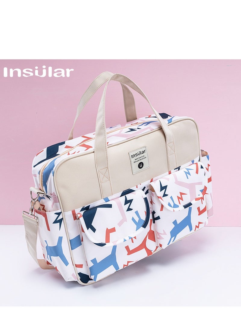 انسولار متعددة الوظائف الطباعة الحيوانية السفر نابي حقيبة ، بما في ذلك مواد ذات جودة عالية لوازم الطفل - Image 2