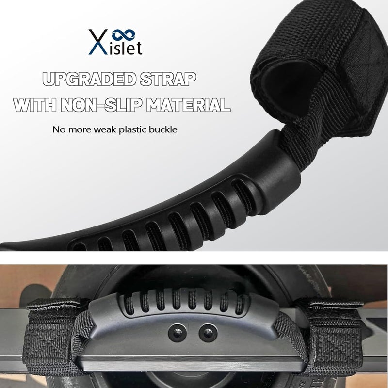 Xislet 2 Pack Grab Handles Compatible with Golf Cart Onewheel UTV Polaris RZR Can Am Maverick Replace 2858185 Universal Grab Assist - No Drill Required - Image 3