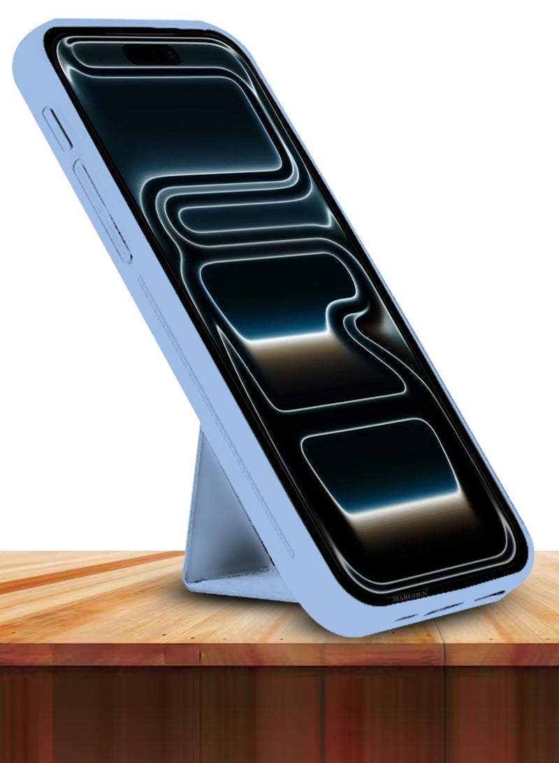 Premium PU Leather Case for iPhone 17 Pro Max with Stand Function Shockproof and Anti Scratch Finger Grip - Image 4