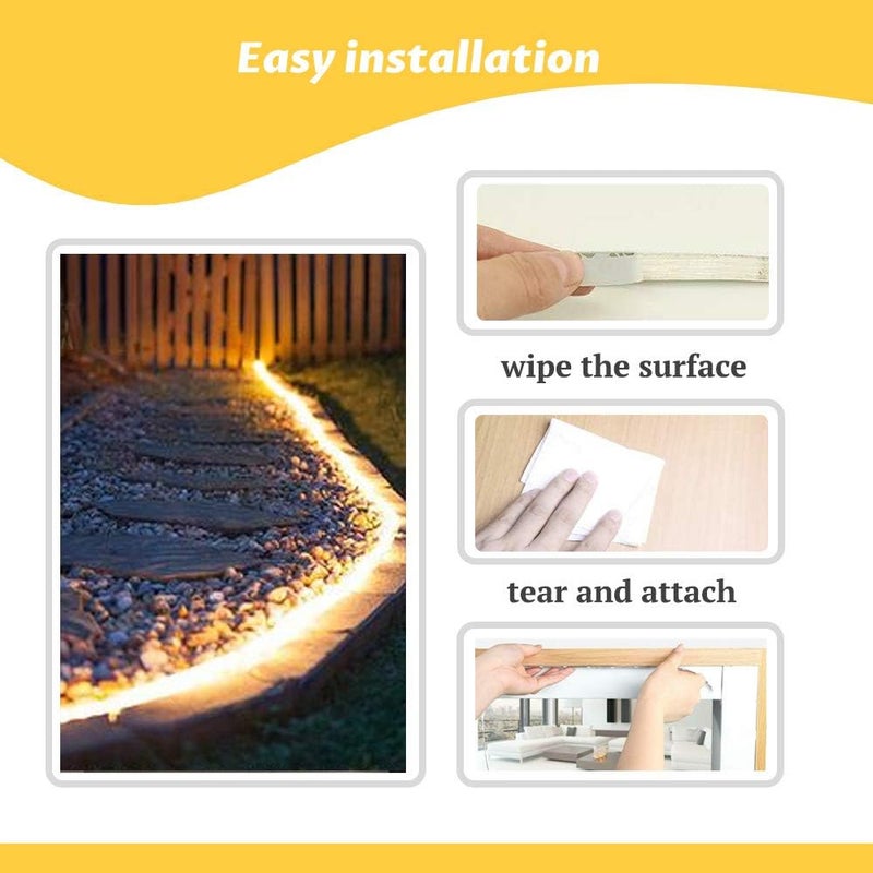 Meridian 5M Flexible 12V SMD 5050 LED Strip Light - Warm White CT - Image 5