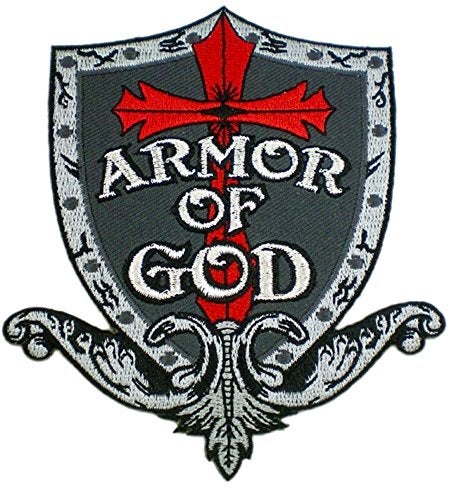 Eagle Crest NEW Armor of God 4.5" Patch - Image 1
