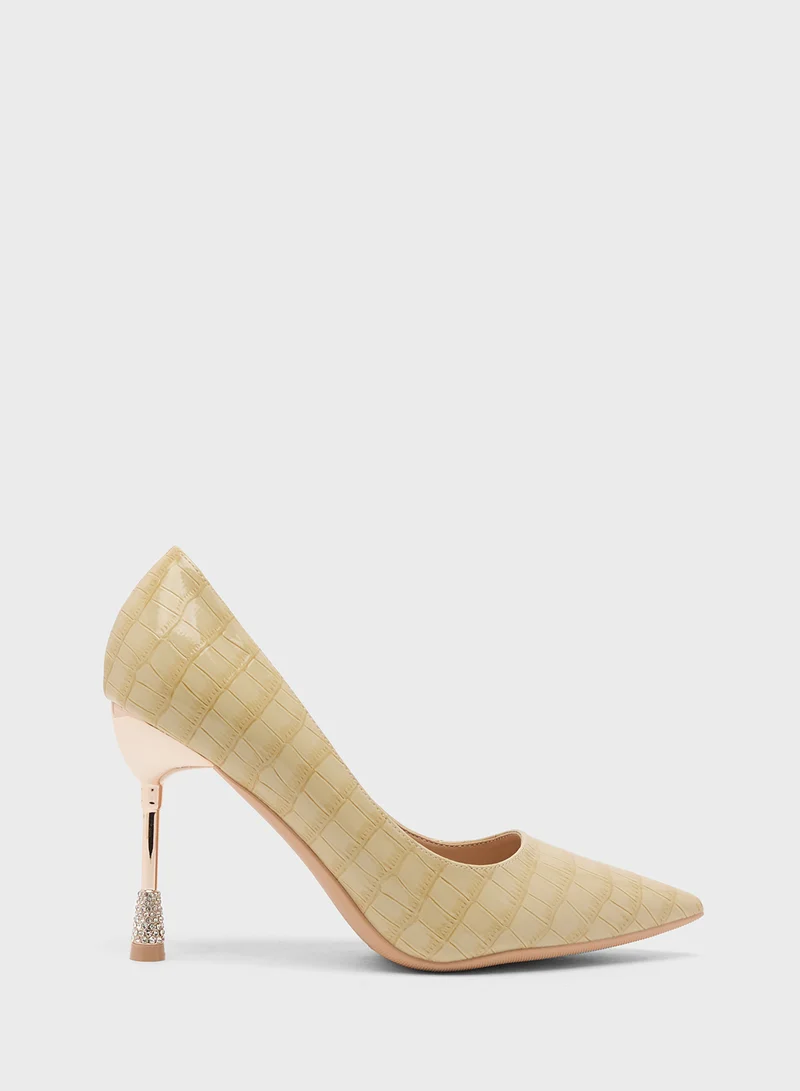Khizana High Heeled Pump