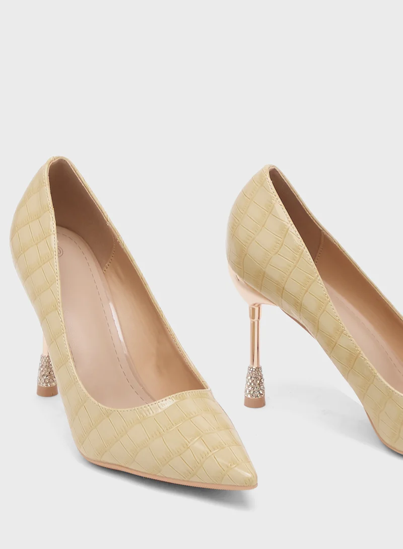 Khizana High Heeled Pump