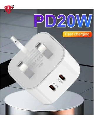 20W USB-C Fast Charger | USB-C Plug for iPhone 15/14/13/12/11 Pro Max/Plus/X/XS/XR/8/SE 2020, iPad Pro/Air/Mini, AirPods Pro, Samsung Galaxy - pzsku/ZA99FFFECE30ADEFE19E7Z/45/_/1737321239/1b0d8d2c-8d41-4ffc-a798-2987f618afc6