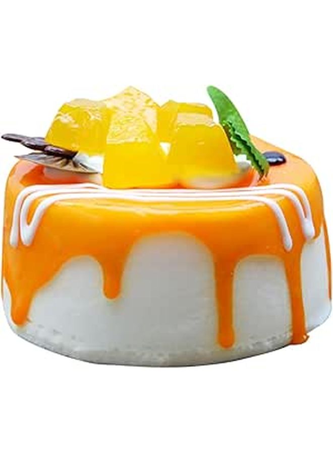 Realistic Fake Cake Decor Orange Berries Photo Prop For Home Store Display - Image 1