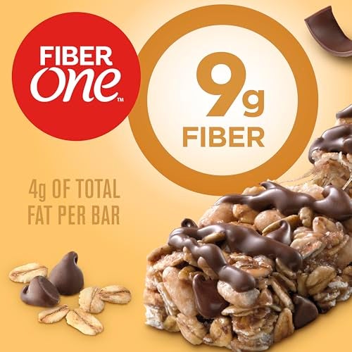 Fiber One Chewy Bars Oats and Chocolate Fiber Snacks 5 Ct 7 oz - Image 5