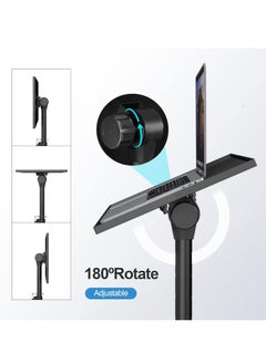 TIGER 63" Tall Projector Stand Tripod – Adjustable Height 22" to 63" for Projectors, Laptops & Outdoor Movies – Durable, Portable Tripod Stand for Home, Office, Camping  - Image 4