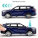 LOVEPOSELY Compatible for 132 Highlander SUV Diecast Model Car Collectible Zinc Alloy Toy Car with Lights and Sounds Pull Back Vehicles Toy for Adults Kids Birthday Gifts Decoration Blue - Image 4