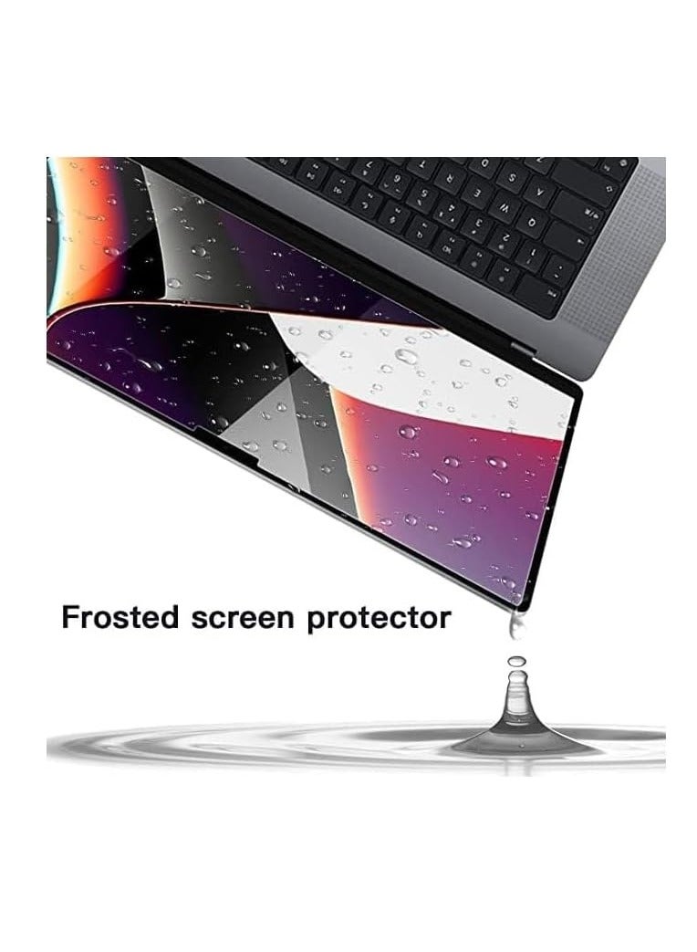 NTECH 1Pack Screen Protector for MacBook Pro 14.2/14 Inch 2023/2022/2021 Model A2779 / A2442, Protective Anti-Glare Anti Scratch Screen Protector for MacBook Pro with M2 M1 Pro/Max Chip Touch ID - Image 3