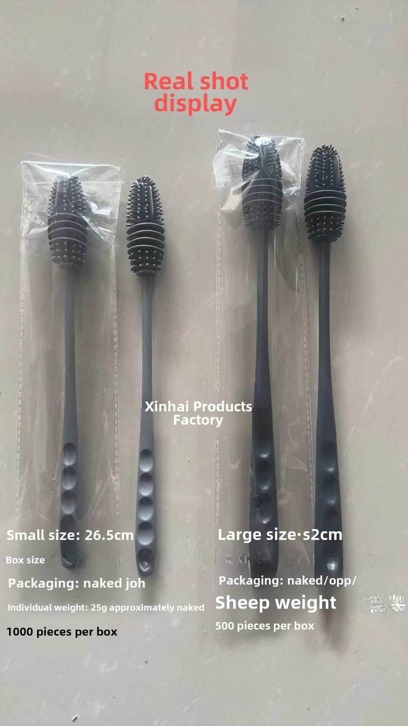 Silicone Bottle Brush Long HandleCup brush short handle-OPP Cup brush short handle-OPP 