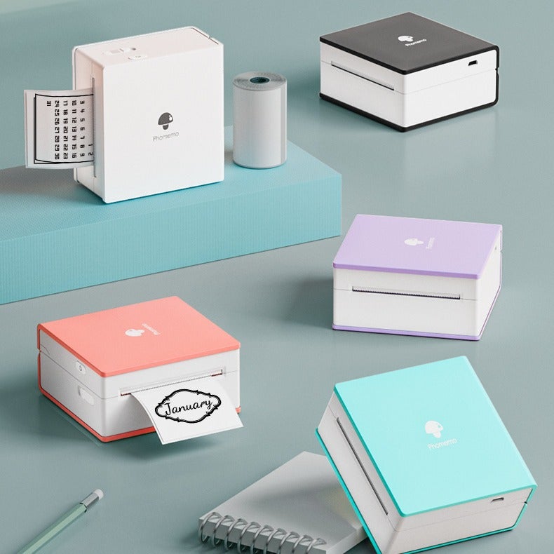 Phomemo M02 Portable Bluetooth Small Household Mini Printer Thermal Label Wrong Printer - Image 3