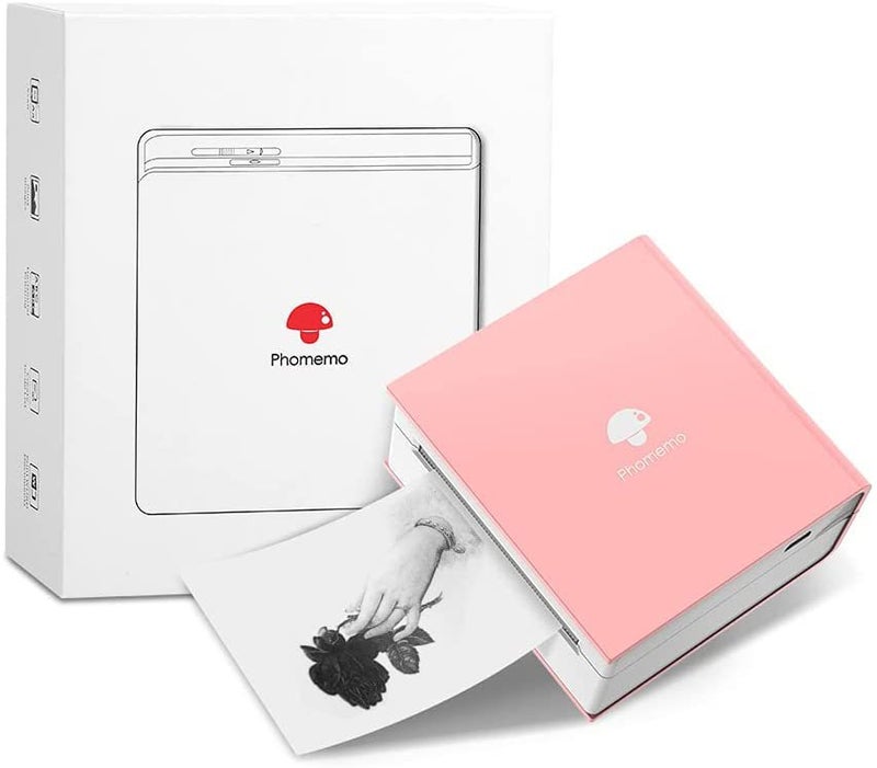 Phomemo M02 Portable Bluetooth Small Household Mini Printer Thermal Label Wrong Printer - Image 1