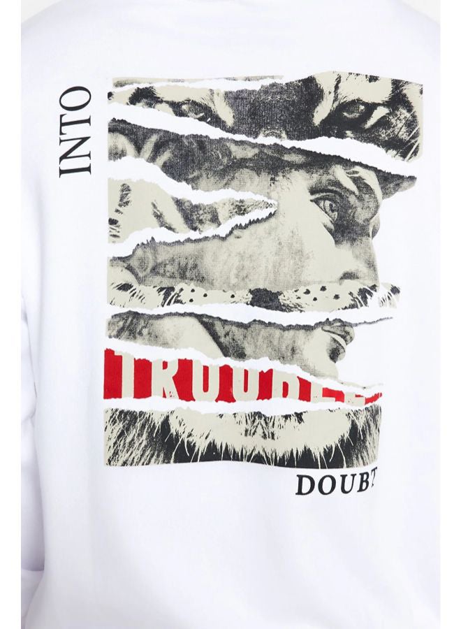 trendyol Regular Fit Sweatshirt - Image 4