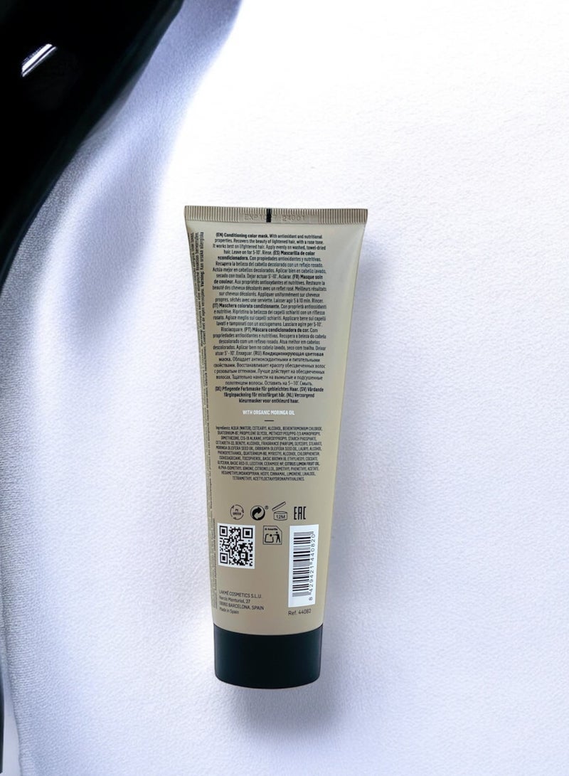 TEKNIA LAKME TKN Pale Rose Conditioning color mask for lightened hair 250ml - Image 2