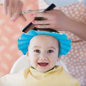 Ramya Adjustable Safe Shampoo Shower Bathing Protection Bath Cap for Toddler, Baby, Kids, Children (Multi Color ) - Image 3