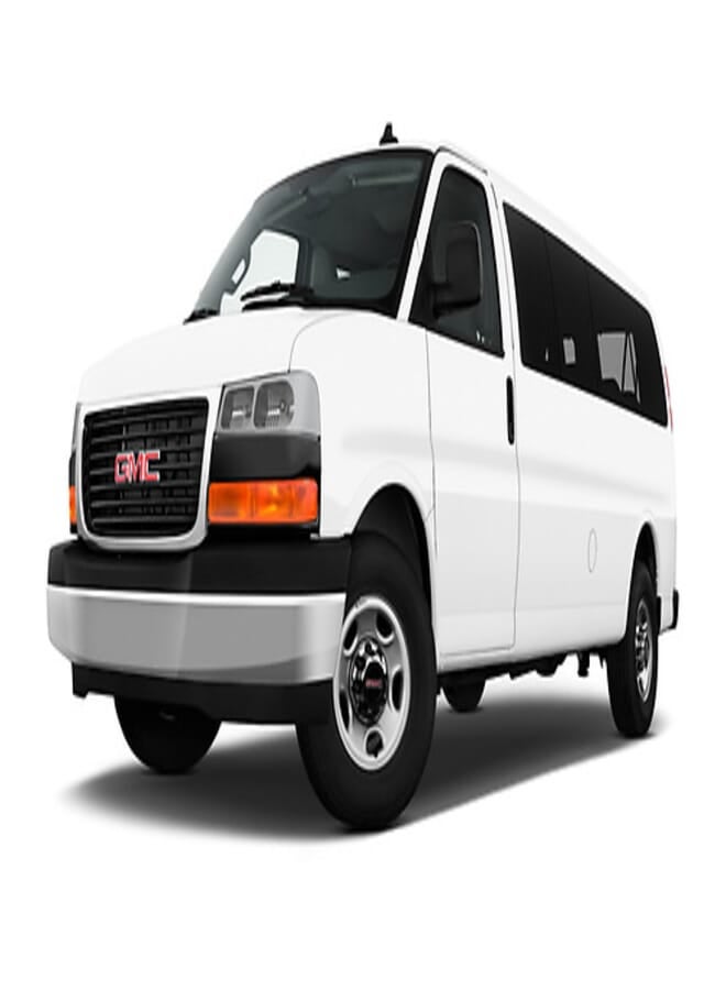 car Cover 2 Layers for GMC Savana 3LS Extended Passenger Van 2024  Waterproof, UV, Dustproof, Outdoor Convertible Cover (Two years warranty) - Image 1