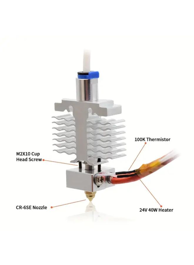 1Pc All Metal Hotend Kit 24V 40W for Ender 3 Neo V2 Max 3D Printer - Image 3