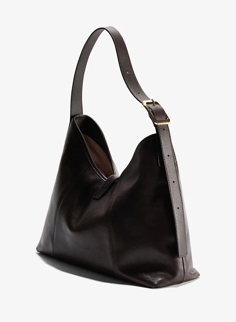 H&M Leather shoulder bag