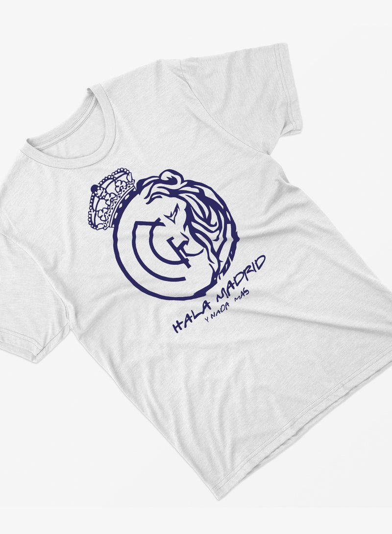 Fashion World Cotton T-shirt Printed with High-quality Real Madrid Club - Image 2