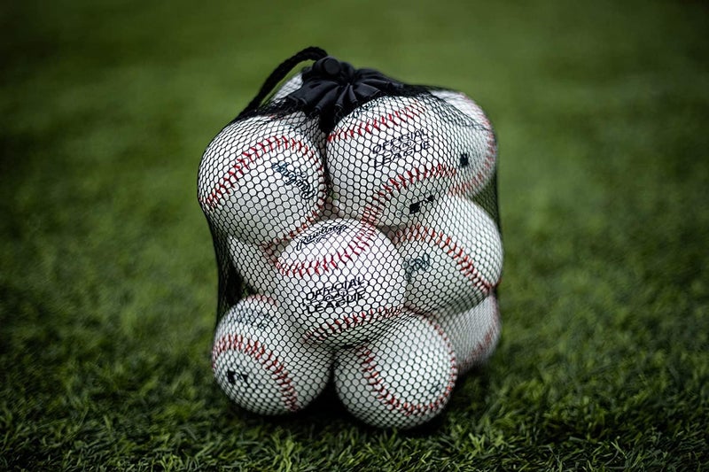 Rawlings كرات بيسبول رسمية للاستخدام الترفيهي | للشباب | حقيبة من 12 | OLB3BAG12 | 12 قطعة - Image 4