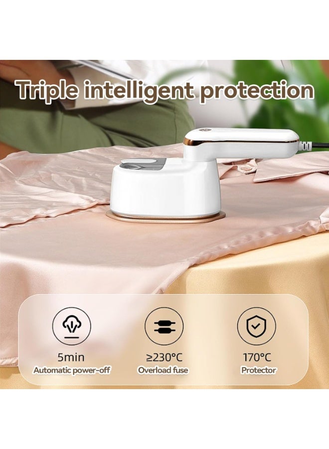 هايابوينت مكواة بخار محمولة باليد، مكواة بخار عالية الطاقة بقوة 1200 وات مع تسخين سريع في 9 ثوانٍ، خزان مياه سعة 150 مل، 3 مستويات بخار، مزيل للتجاعيد للمنزل والسفر والمكتب - Image 5