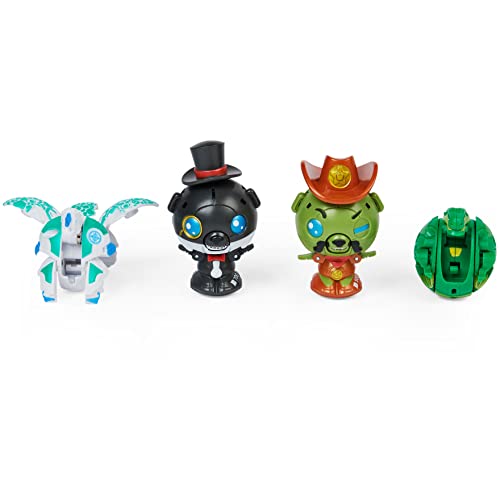 BAKUGAN باكوجان، أفضل مجموعة من كوبا (تشمل الساحر وكوبا رعاة البقر، بيغاتريكس، وتروكس) جيوغان رايزينغ قابلة للجمع، ألعاب للأطفال الأولاد من عمر 6 سنوات وما فوق - Image 4