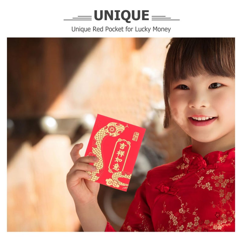 Red Chinese Hongbao Envelopes 36pcs For Lunar New Year Wedding And Special Occasions - Image 4
