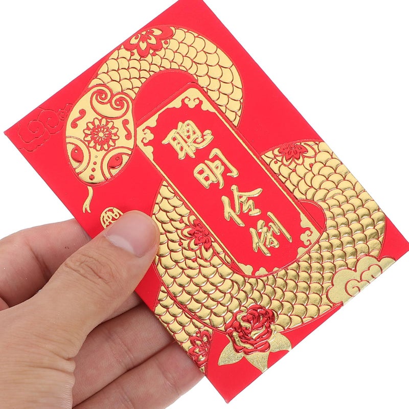 Red Chinese Hongbao Envelopes 36pcs For Lunar New Year Wedding And Special Occasions - Image 3