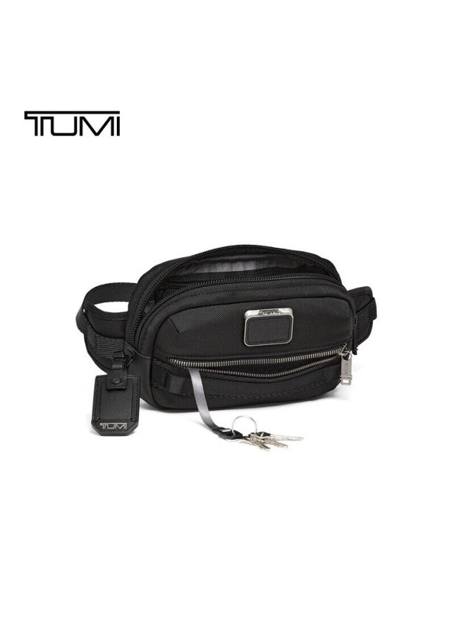 Tumi Alpha Bravo Men's Business Travel Sports Waist Pack Chest Pack 0232701d Black, Qixi Gift - Image 4