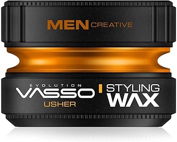 Vasso ProAqua Usher Hair Styling Water Based Gel Wax Orange 150 ml - Image 1