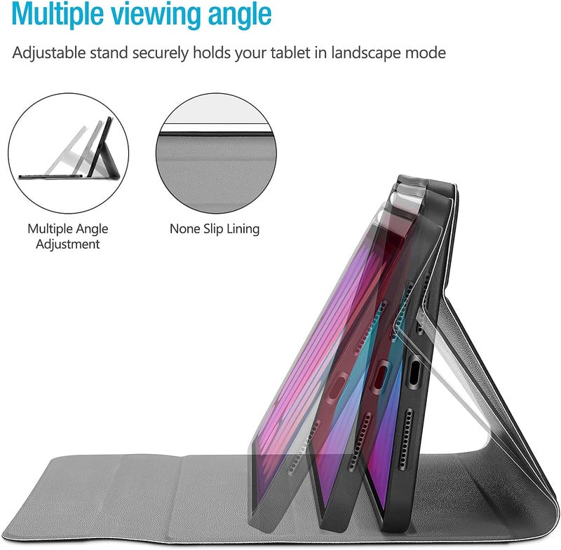 Procases Keyboard Case For Ipad Mini A17 Pro 7Th Gen 2024 / Ipad Mini 6 2021, Detachable Wireless Keyboard Protective Cover Cases For 8.3 Inch Ipad Mini 6Th Generation Gen Keyboard Case Black - Image 4