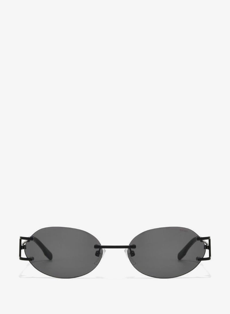 Blackout Unisex CLIO Sunglasses - Lens Size: 55 mm - Black - Image 1
