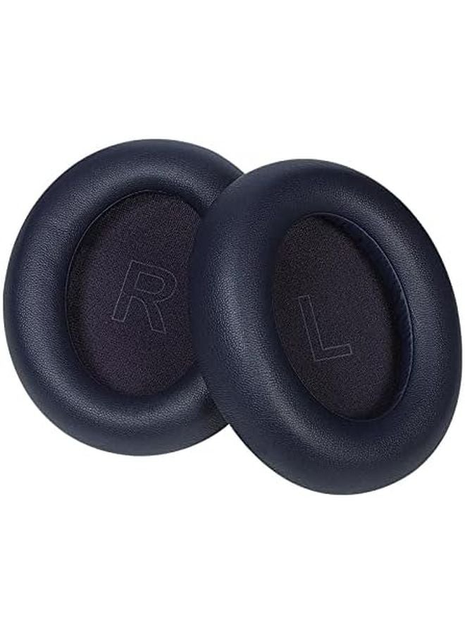 Replacement Ear Cushion Pads For Anker Soundcore Life Q30 Q35 Headphones Navy Blue - Image 2