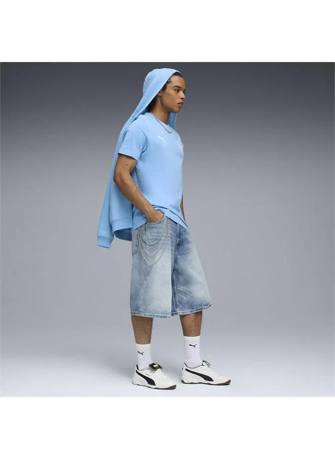 Puma Team Light Blue-PUMA White Manchester City FtblEssentials Tee Men for Men | Best Price UAE