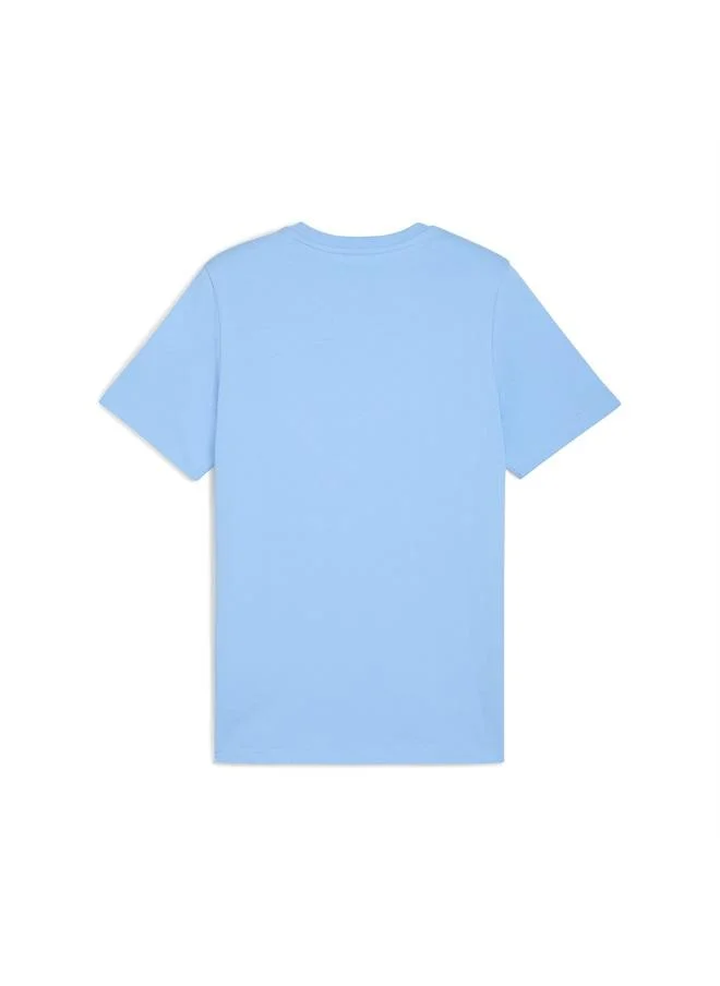 Puma Team Light Blue-PUMA White Manchester City FtblEssentials Tee Men for Men | Best Price UAE