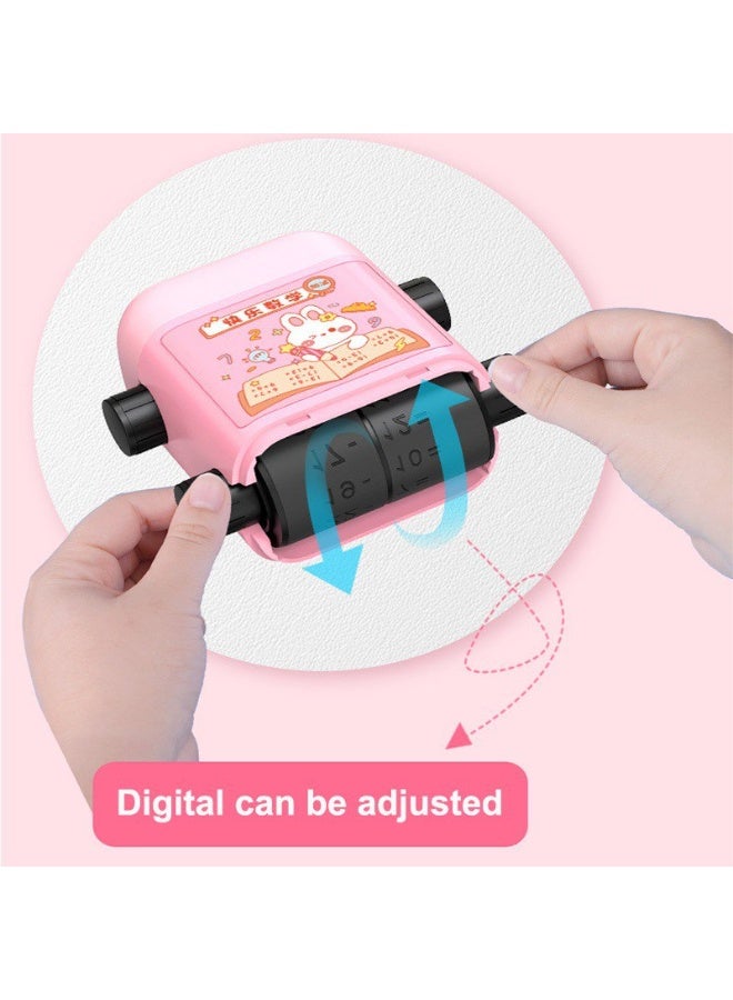 Generic 2 in 1 Math Roller Stamp Within 100 Multiplication and Division Dual Head Smart Math Practice Stamps Teaching Stamps for Kids - Image 4