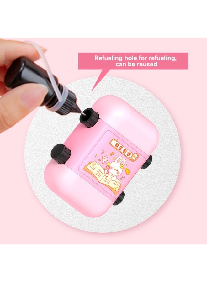 Generic 2 in 1 Math Roller Stamp Within 100 Multiplication and Division Dual Head Smart Math Practice Stamps Teaching Stamps for Kids - Image 3