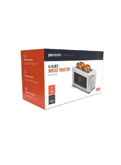 porodo Porodo Lifestyle 4-Slice Digital Pop Up Toaster 850W  - Image 1