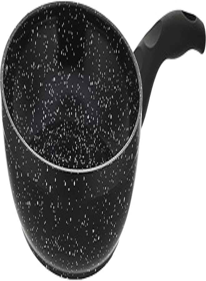 Top Chef Granite Frying Pan,Eco product,Size 24 - Black