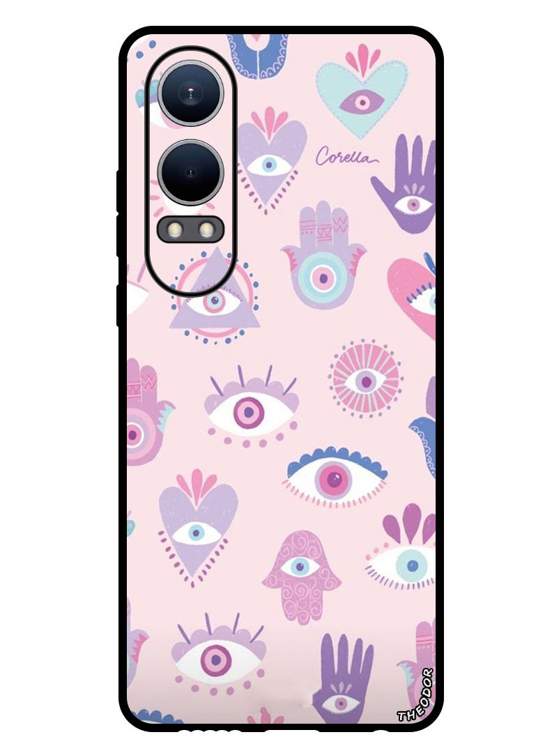 Theodor Protective Case Anti Scratch Shock Proof Bumper Cover For OnePlus Nord CE4 Lite Evil Eye (3) - Image 1